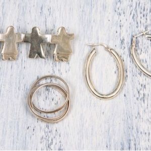 LOT of  STERLING SILVER JEWELRY